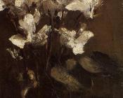 Flowers, Cyclamens - 亨利·方丹·拉图尔